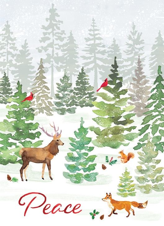 [BOXED SET] Woodland Creatures | Holiday Greeting Cards | CARTE