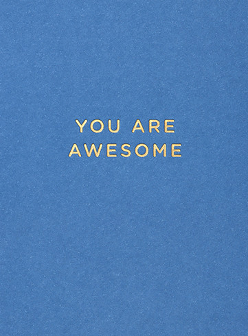 You Are Awesome | Birthday Greeting Card | LAGOM