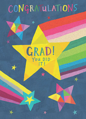 You Did It | Graduation Greeting Card | CARTE