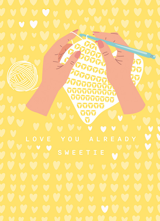 Crochet | New Baby Card | J&M MARTINEZ