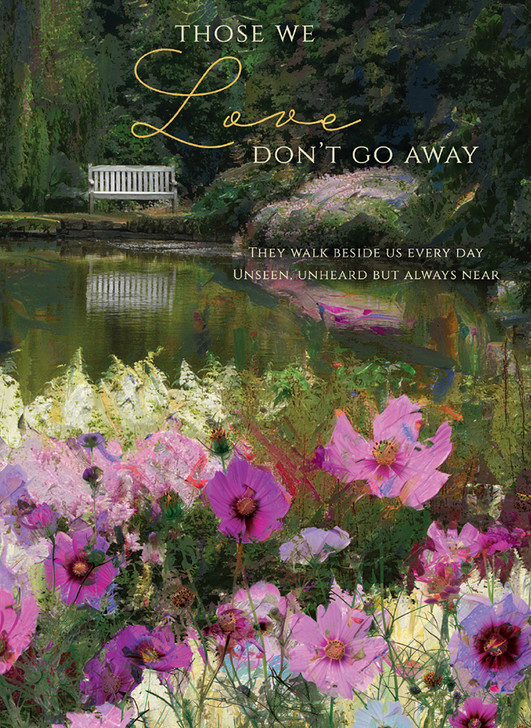 Don'T Go Away | Sympathy Card | CARTE