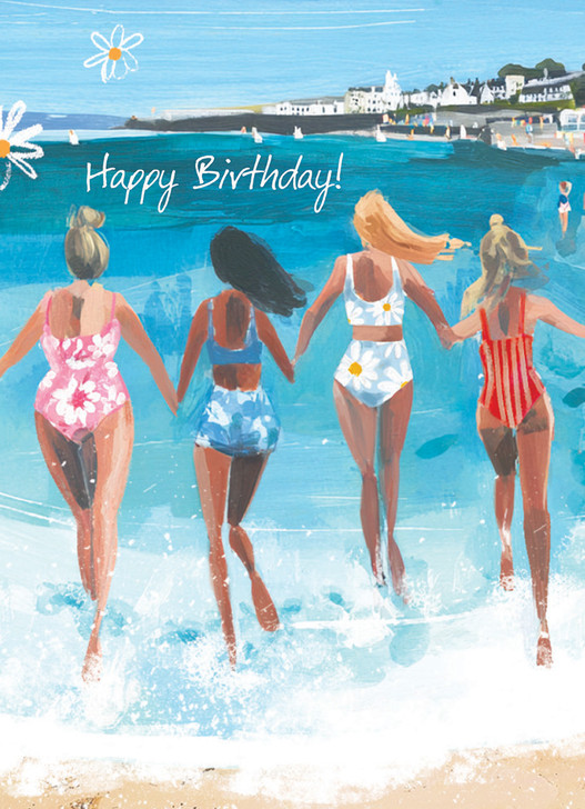 Seaside Swim | Birthday Card | PAPERLINK