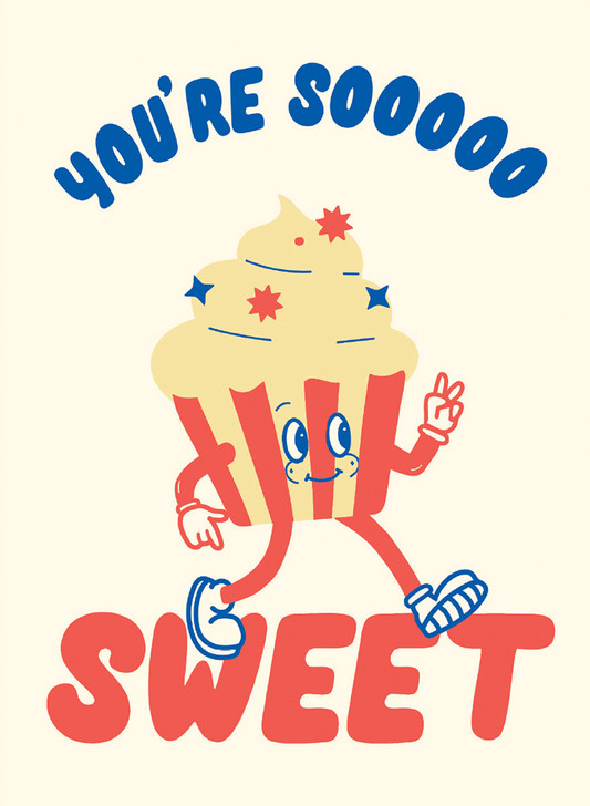 Toonies Cupcake | Birthday Card | 1973