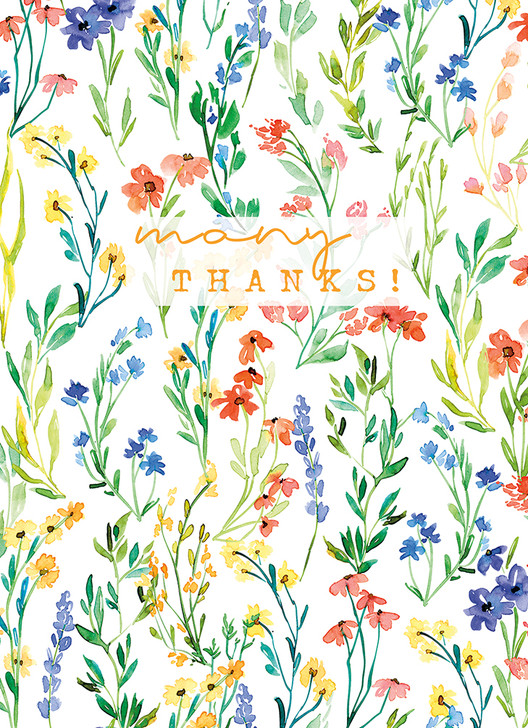 Wildflowers | Thank You Card | J&M MARTINEZ