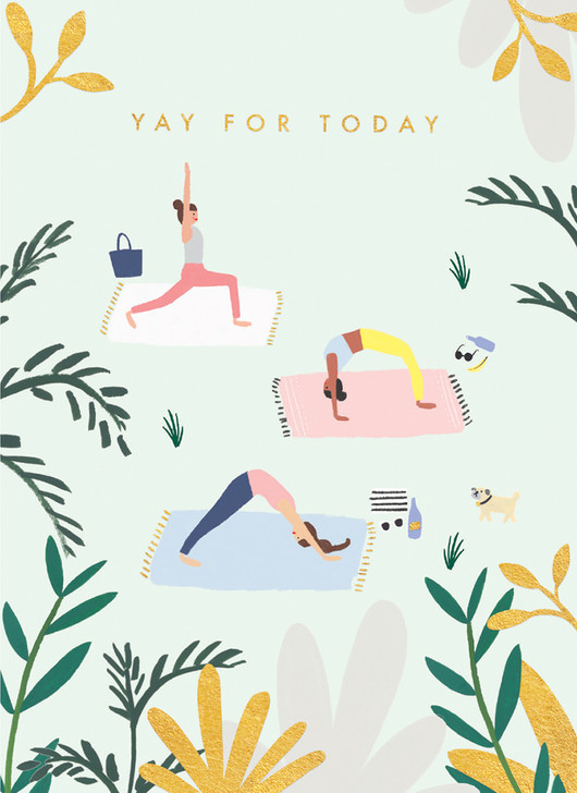 Yoga | Birthday Card | PAPERLINK