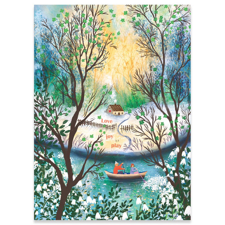 Canoe Trip | Anniversary Greeting Card | CARTE