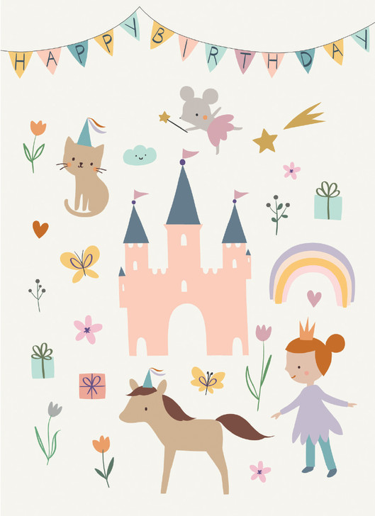 Castle | Birthday Greeting Card | CARTE