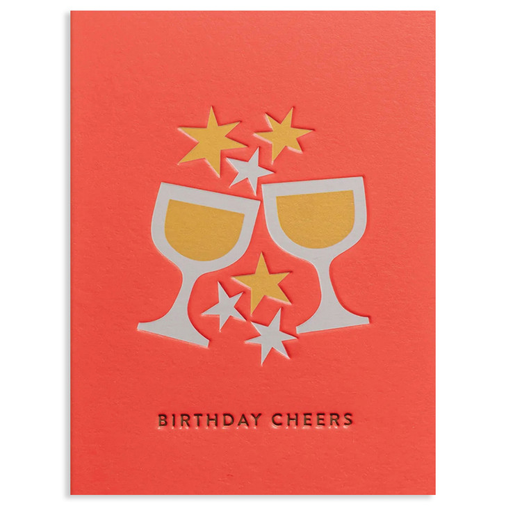 Cheers | Birthday Greeting Card | LAGOM