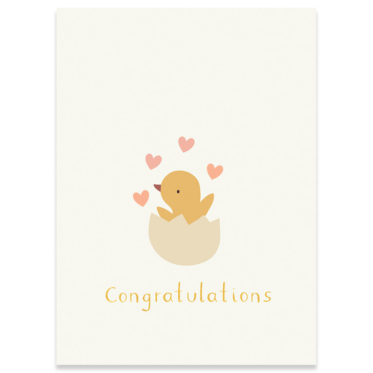 Chick | New Baby Greeting Card | CARTE