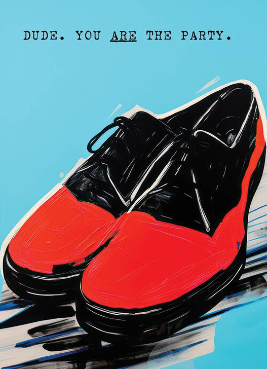 Cool Shoes | Birthday Greeting Card | J&M MARTINEZ
