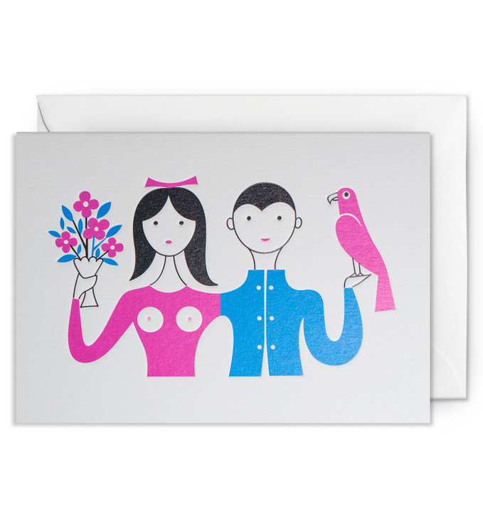 Couple | Blank Greeting Card | LAGOM