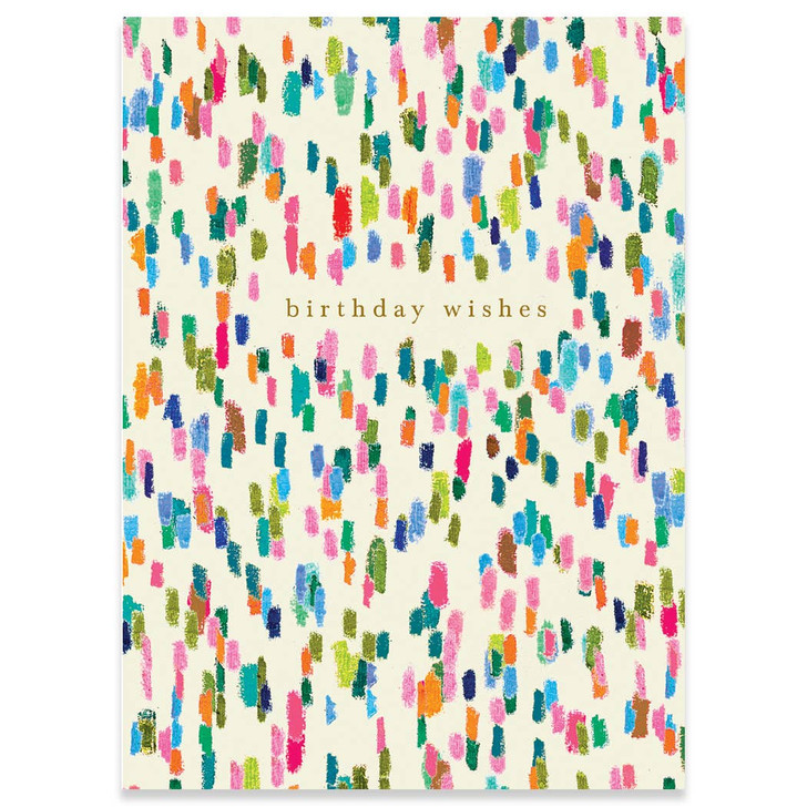Dashes | Birthday Greeting Card | CARTE