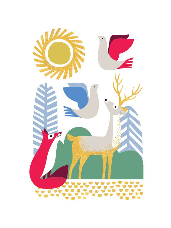 Deer 2 | Holiday Greeting Card | CARTE