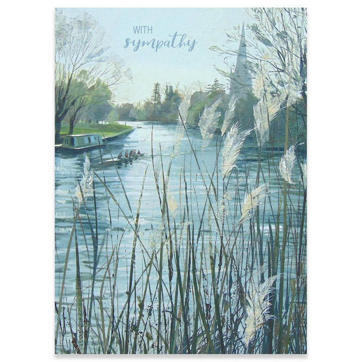 Downstream Stratford | Sympathy Greeting Card | CARTE