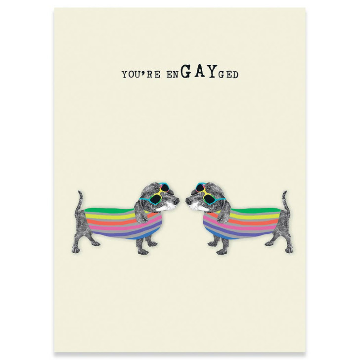 En Gayed | Engagement Greeting Card | CARTE
