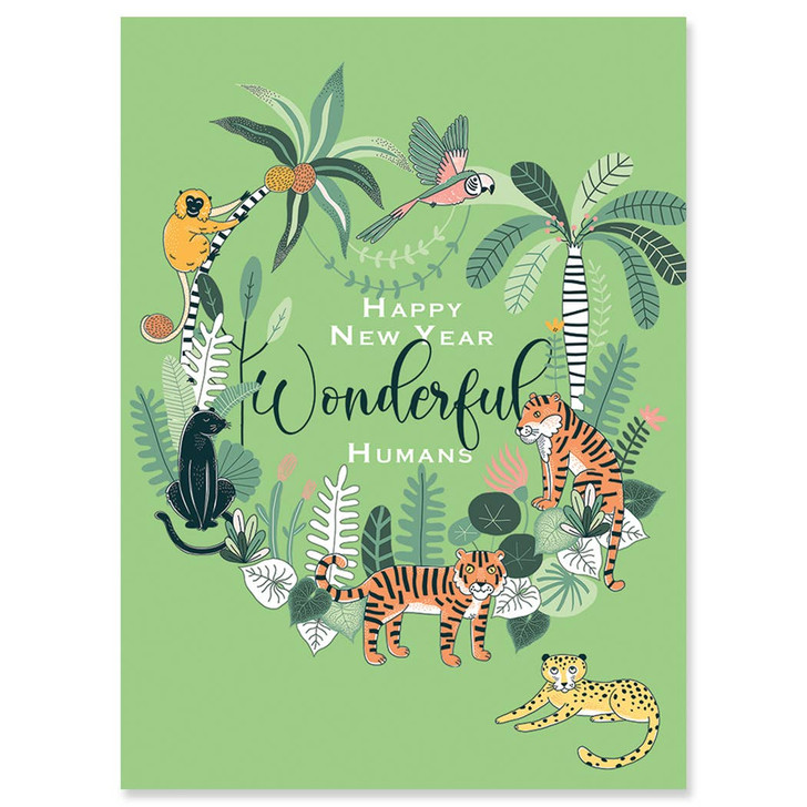 Exotic New Year | Holiday Greeting Card | J&M MARTINEZ