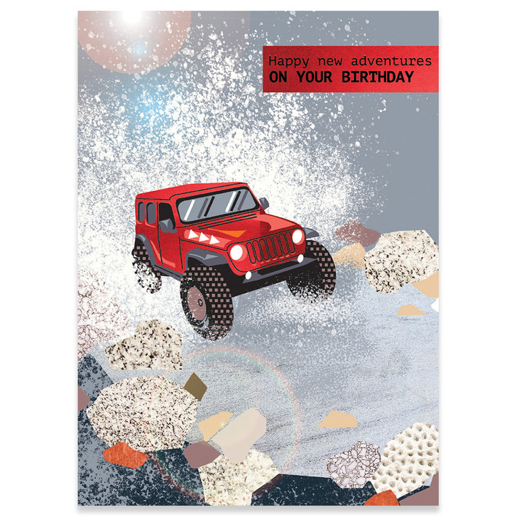 Extreme Off Road | Birthday Greeting Card | CARTE