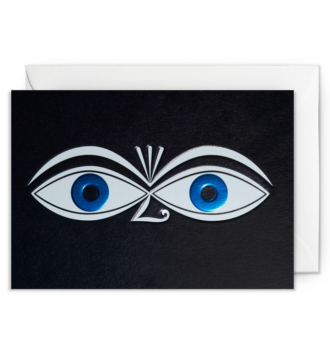 Eyes | Blank Greeting Card | LAGOM