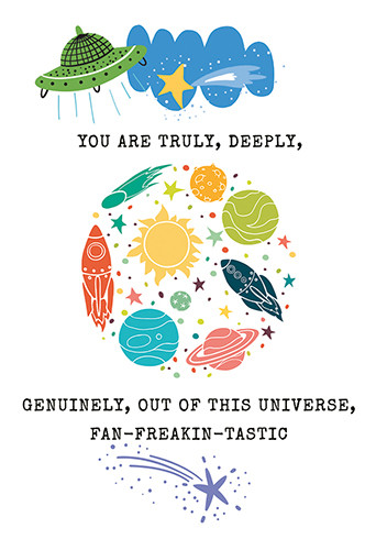 Fantastic | Birthday Greeting Card | J&M MARTINEZ