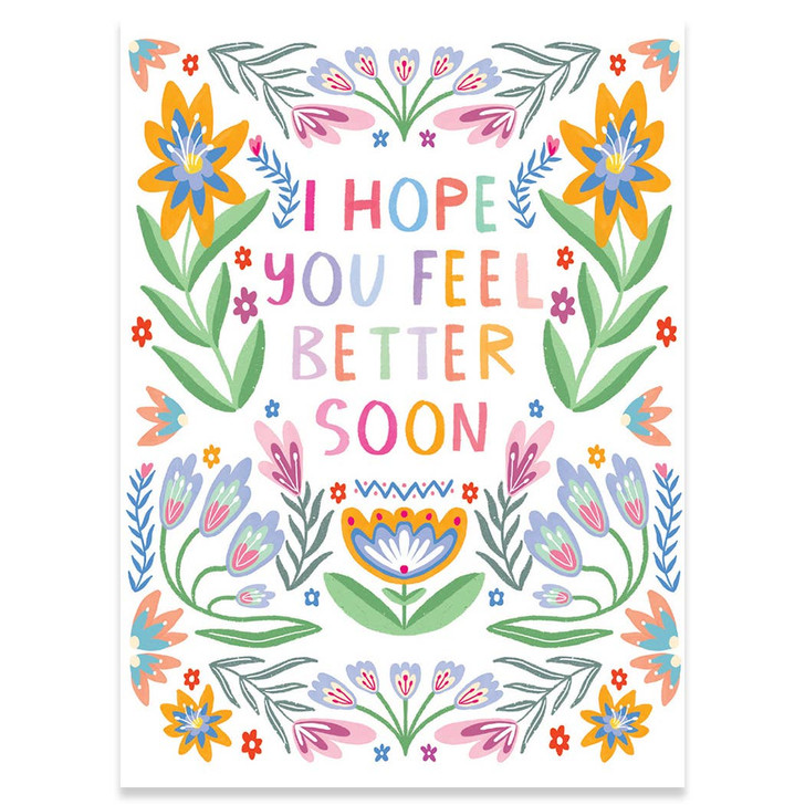 Feel Better Soon | Get Well Greeting Card | CARTE