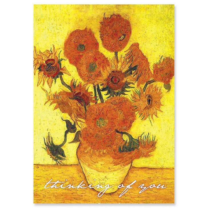 Fifteen Sunflowers | Sympathy Greeting Card | J&M MARTINEZ
