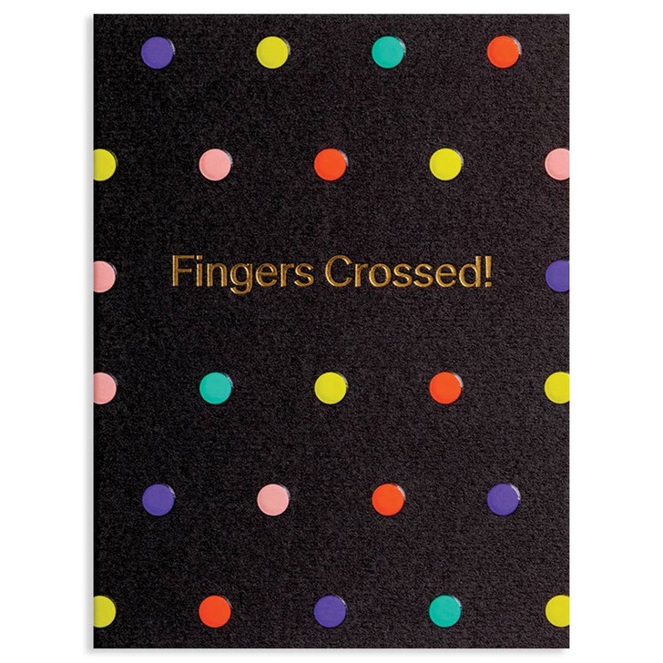 Fingers Crossed Good Luck | Greeting Card | LAGOM