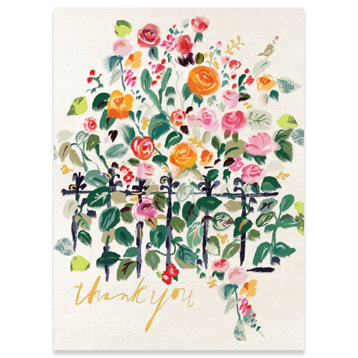 Flowerbox | Thank You Greeting Card | CARTE
