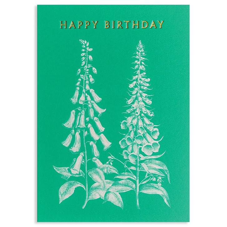 Foxglove | Birthday Greeting Card | LAGOM