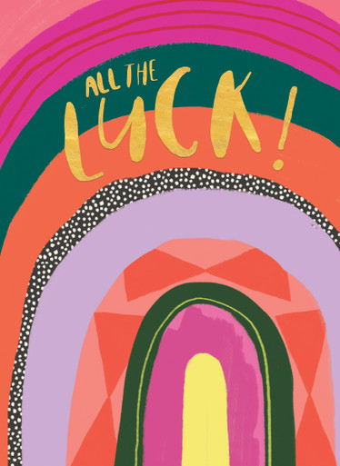 All The Luck Good Luck | Greeting Card | CARTE - Calypso Cards