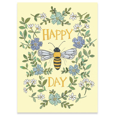 Bee Happy | Birthday Greeting Card | CARTE - Calypso Cards