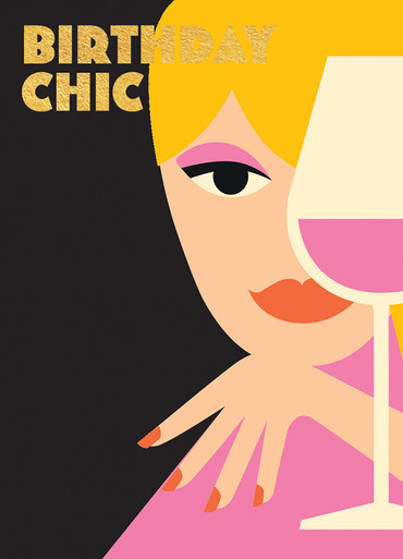 Birthday Chic | Birthday Greeting Card | 1973 - Calypso Cards