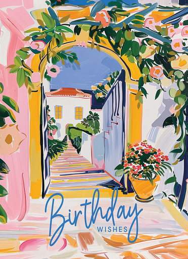 Doorway | Birthday Greeting Card | LOLA - Calypso Cards