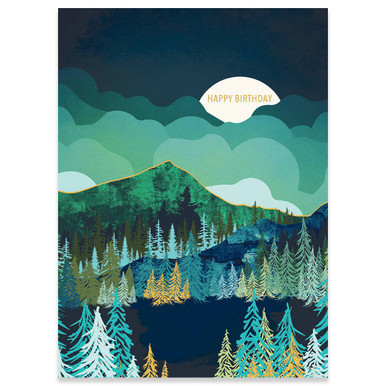 Lakeside Reflection | Birthday Greeting Card | CARTE - Calypso Cards