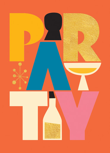 Party Type | Birthday Greeting Card | 1973 - Calypso Cards