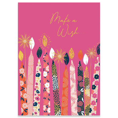 Candles | Birthday Greeting Card | CARTE - Calypso Cards