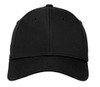 New Era Structured Stretch Cotton Cap - Black
