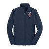 Port Authority Core Soft Shell Jacket w/ Custom Embroidery (J317) - Front View, Embroidered