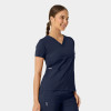 Parkley Kinetic Astrid Women's Two Pocket V Neck Scrub Top