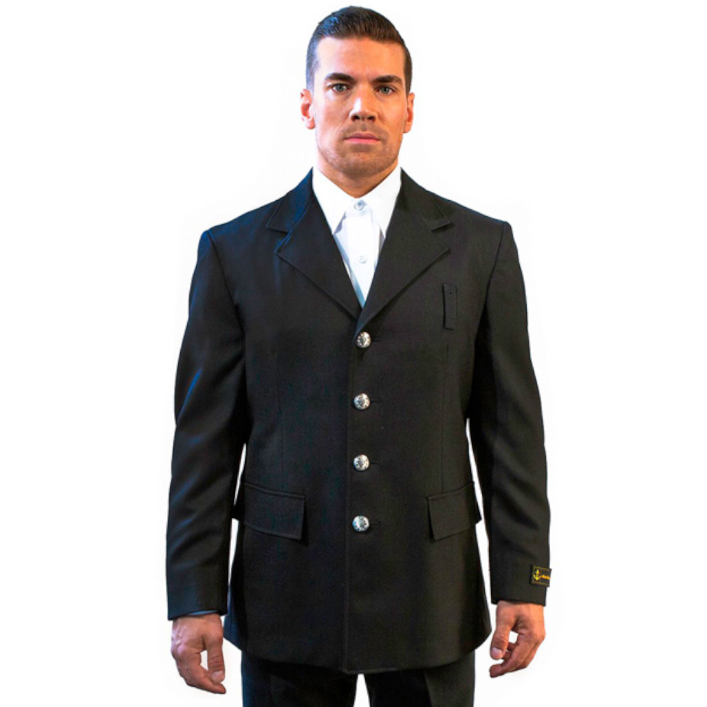 uniform coat with collar