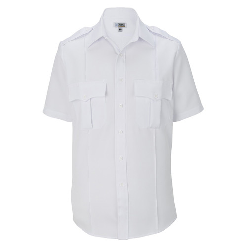 Edwards Garment Short Sleeve White Uniform Shirt