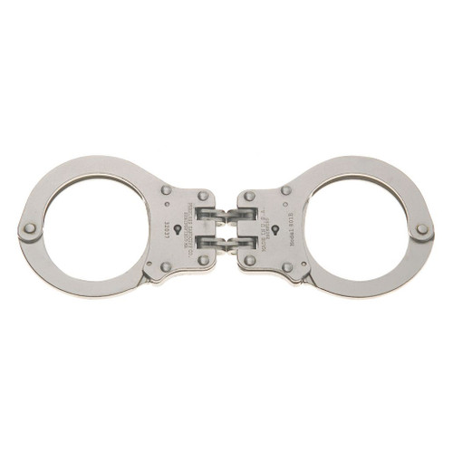 Peerless® 801C Hinged Handcuff w/ Nickel Finish