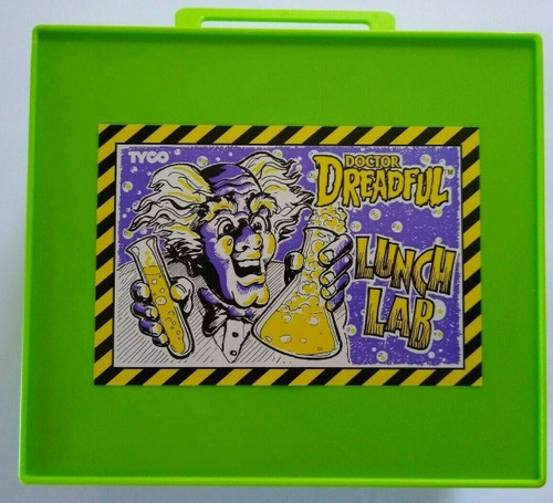 Doctor Dreadful LunchLab Lunch Box Mad Scientist Potions Cap'n Crunch Tyco Promo