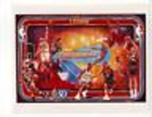 NBA FastBreak Basketball Pinball Photo Bally Original NOS Game Art 8" x 10"