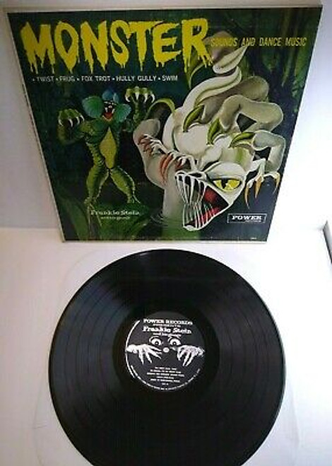 Monster Sounds And Dance Music Frankie Stein & His Ghouls Vinyl LP Record Horror