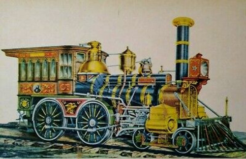 Wyoming Vintage Railroad Card Locomotive Train #9 Richard Norris 440 Railway