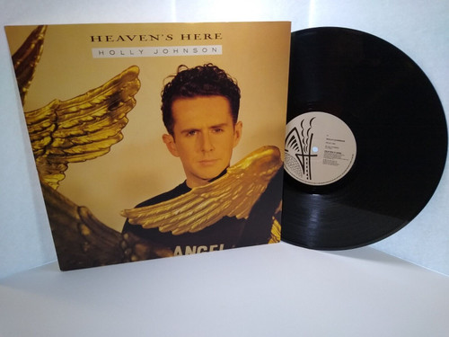 Holly Johnson ‎Heaven's Here 12" Vinyl Record NM Frankie Synth-Pop New Wave EP