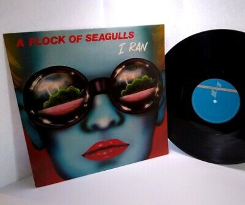 A Flock Of Seagulls I Ran RARE Mispress 1982 UK 12" Vinyl Record New Wave Synth