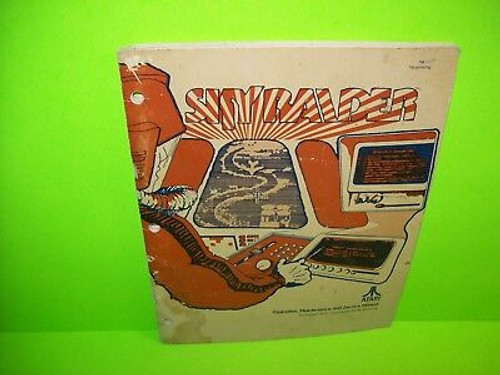 Atari SKY RAIDER Original 1978 Video Arcade Game Service Repair Manual 1st Print