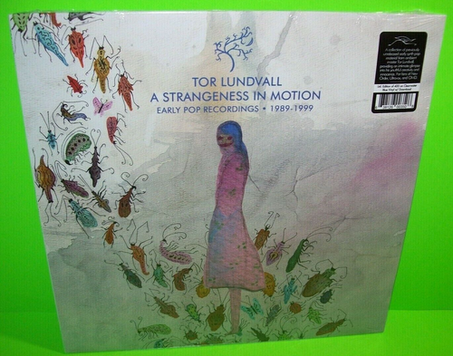 Tor Lundvall A Strangeness In Motion Blue Clear Vinyl LP Limited Edition Electro