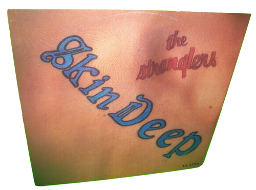 The Stranglers ‎Skin Deep 12" Vinyl Record UK 1984 Embossed Textured Cover NM